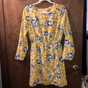 J.Crew Yellow Dress